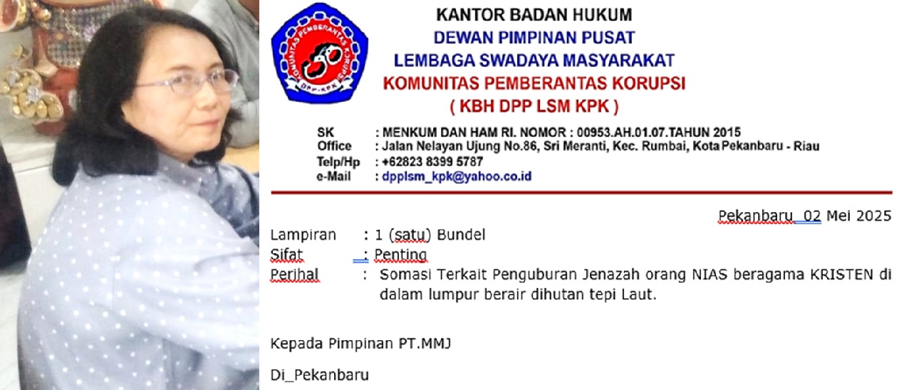 Tandi Siregar selaku Humas PT.MMJ
